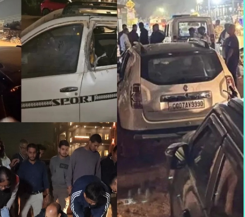 बिल्डर की डस्टर कार में बम ब्लास्ट, जोरदार धमाका के बाद पूरी कार के उड़े परखच्चे